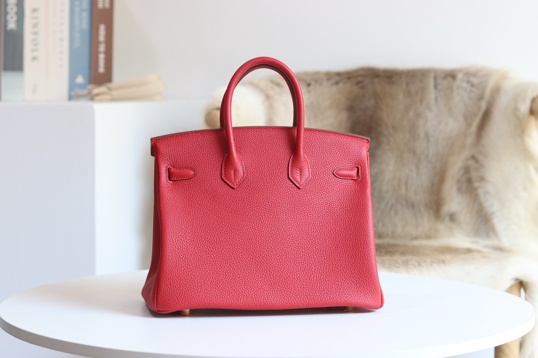 【 STOCK 】HERMES BIRKIN 25 Q5 Rose casaque TOGO GHW