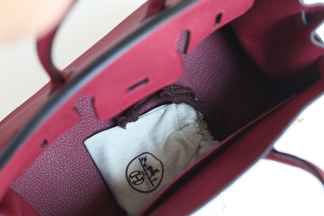 [ STOCK ] 10%OFF:Birkin 25 Togo K1 Rouge Grenat Gold hardware