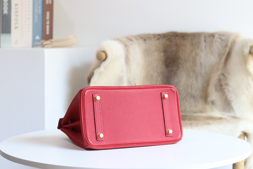 【 STOCK 】HERMES BIRKIN 25 Q5 Rose casaque TOGO GHW