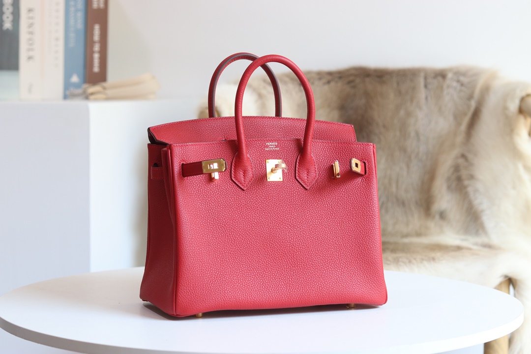 【 STOCK 】HERMES BIRKIN 25 Q5 Rose casaque TOGO GHW