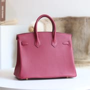 [ STOCK ] 10%OFF:Birkin 25 Togo K1 Rouge Grenat Gold hardware