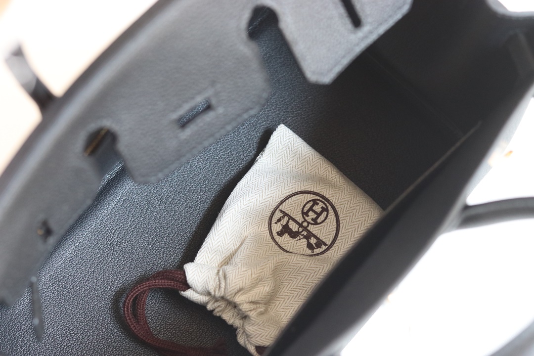 [ STOCK ] 10%OFF : BIRKIN25 89 NOIR TOGO GHW HARDWARE-8539