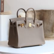 STOCK: BIRKIN 25/30 CK18 ETOUPE TOGO GHW-1419