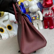 Hermès Birkin 25cm Touch Togo  Matte Alligator Crocodile 37 Gold  All hand sewing-8329