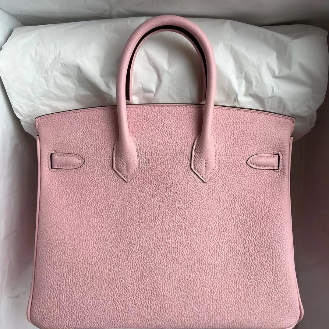 Hermes bag price Hermès Birkin 25cm Togo 3Q Rose Sakura All hand sewing Customer Customized Hermes bag price Hermès Birkin 25cm Togo 3Q Rose Sakura All hand sewing Customer Customized