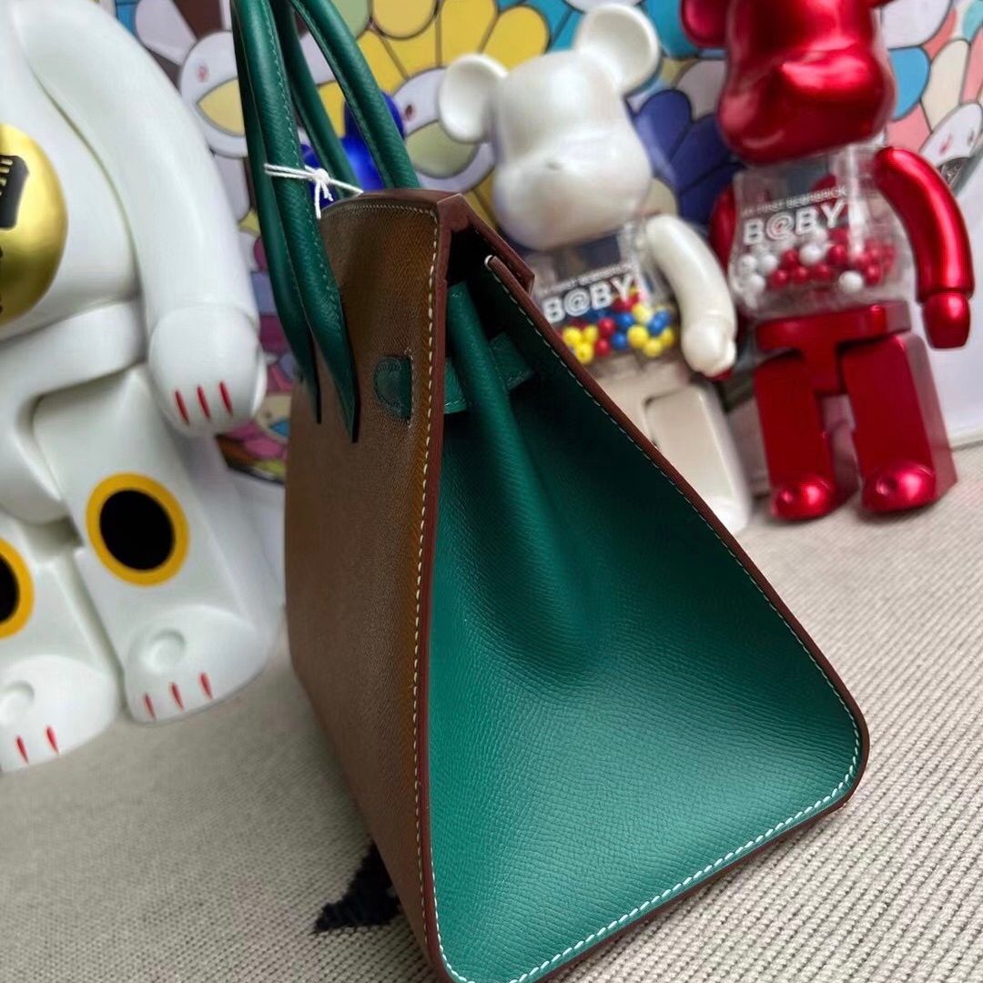 Hermès Birkin 25cm Togo S2 Trench  All hand sewing-0793