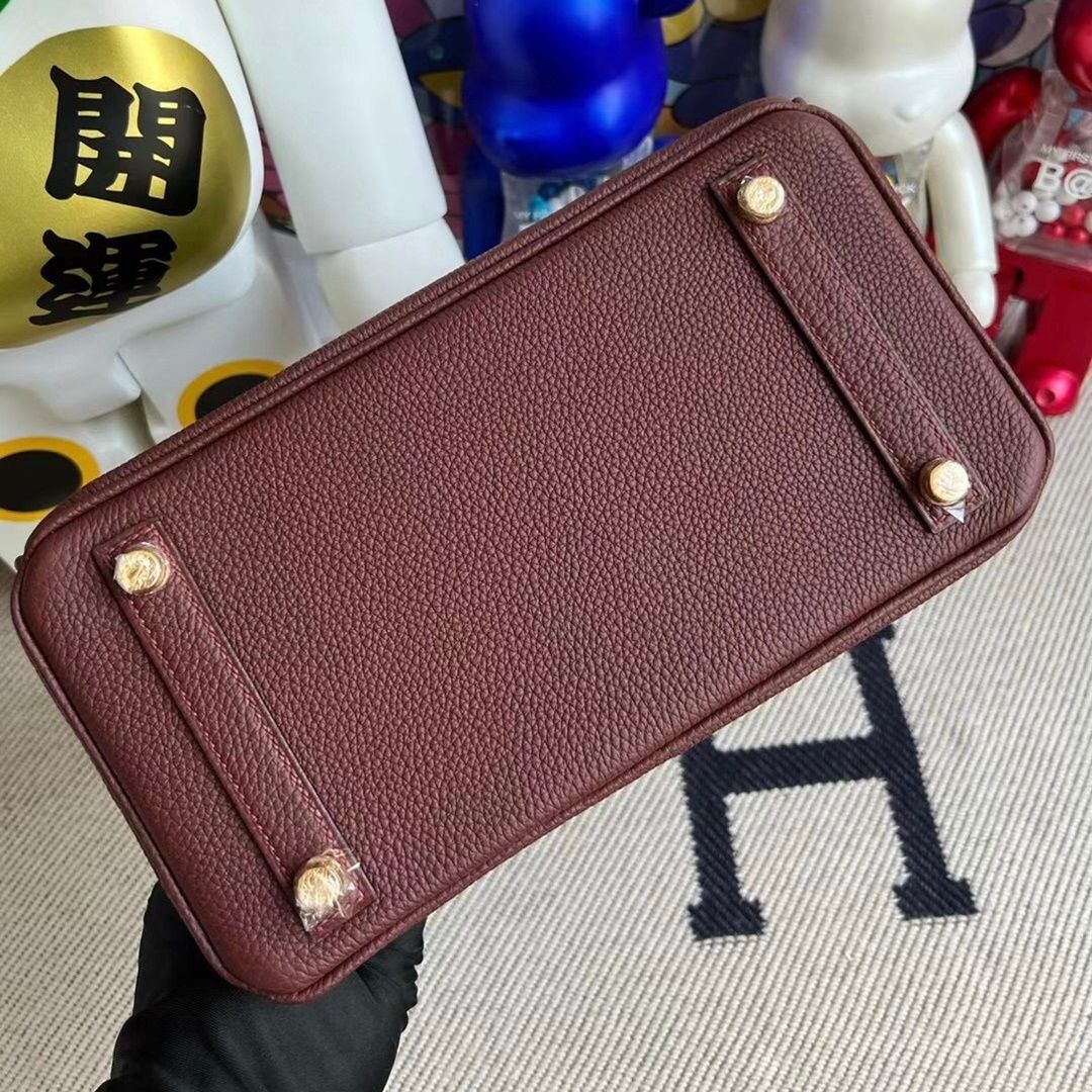 Hermès Birkin 25cm Touch Togo  Matte Alligator Crocodile 37 Gold  All hand sewing-8329