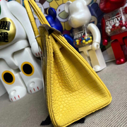 Hermès Birkin 25cm Touch Togo  Matte Alligator Crocodile 55 Rouge H All hand sewing-1392