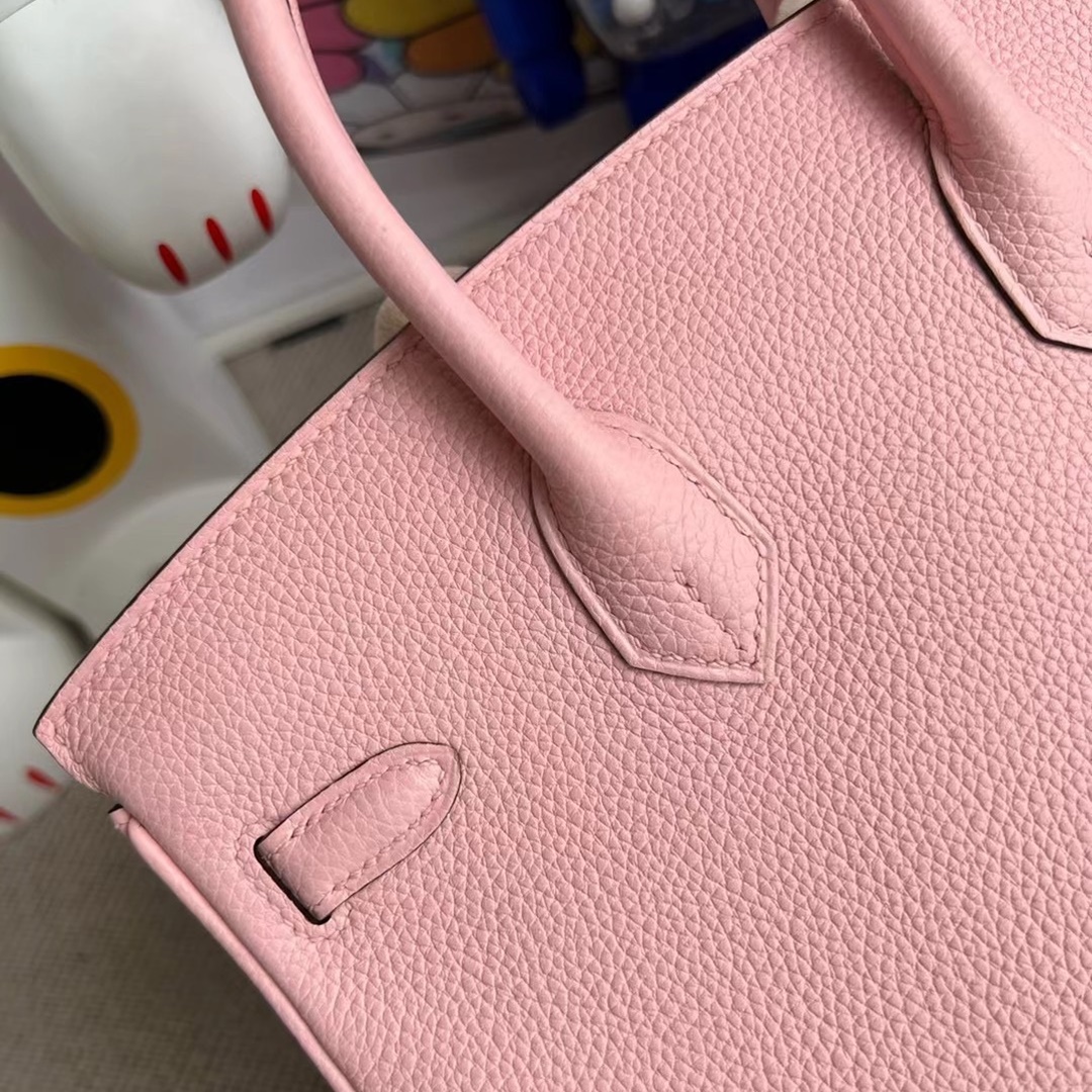 Hermes bag price Hermès Birkin 25cm Togo 3Q Rose Sakura All hand sewing Customer Customized Hermes bag price Hermès Birkin 25cm Togo 3Q Rose Sakura All hand sewing Customer Customized