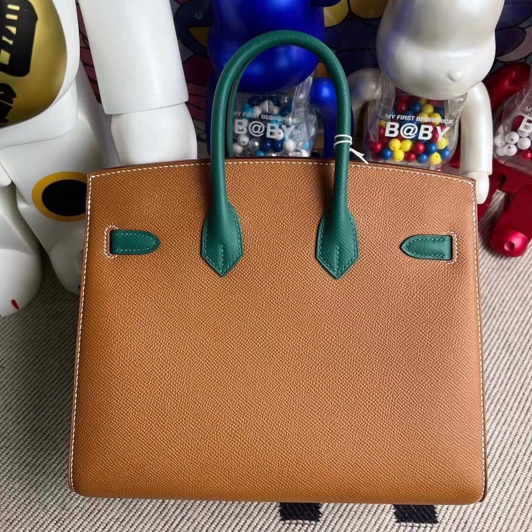 Hermès Birkin 25cm Togo S2 Trench  All hand sewing-0793