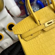 Hermès Birkin 25cm Touch Togo  Matte Alligator Crocodile 55 Rouge H All hand sewing-1392