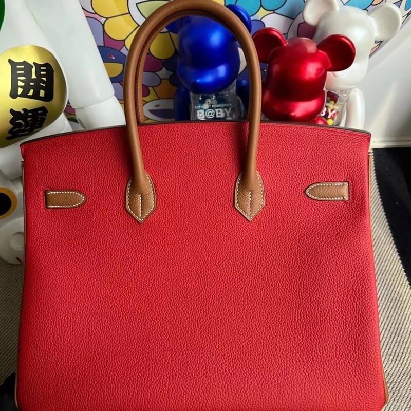 Hermes Birkin 35cm Epsom 7E Bleu Brighton-3544