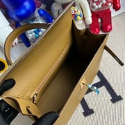 Hermes Kelly 25cm Epsom 9D Amber-5559-5571