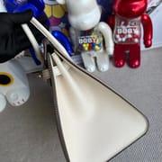 Hermès Birkin 25cm HSS Epsom Sellier 01 Blanc /89 Noir GHW-6765