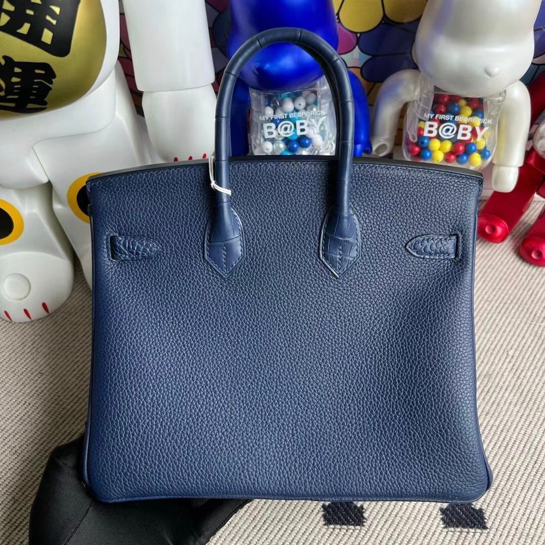 Hermès Birkin 25cm Touch Togo  Matte Alligator Crocodile 55 Rouge H All hand sewing-1701