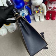 Hermes Kelly 25 Chevre Mysore 2H Kraft Gold Hardware-2452