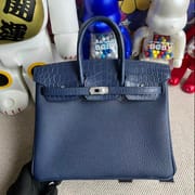 Hermès Birkin 25cm Touch Togo  Matte Alligator Crocodile 55 Rouge H All hand sewing-1701