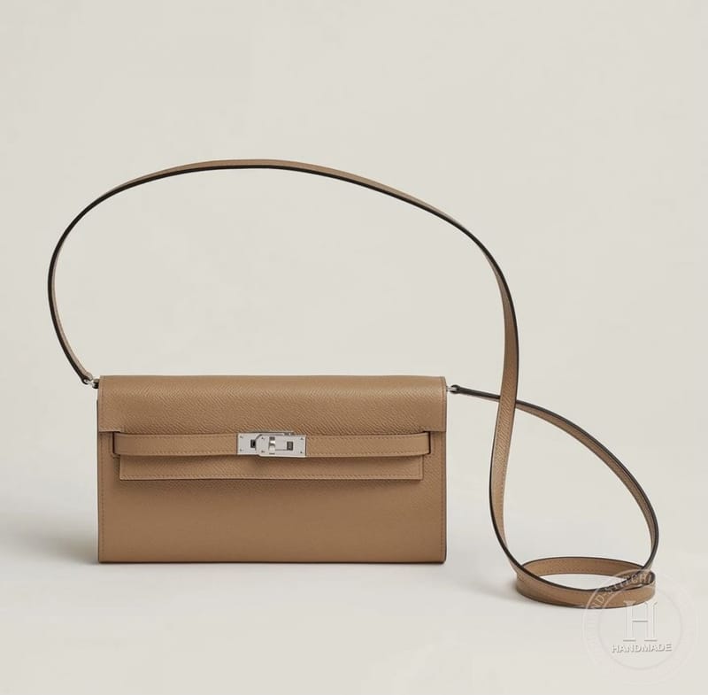Kelly Classique To Go Epsom Verso Wallet ChaïMauve Sylvestre