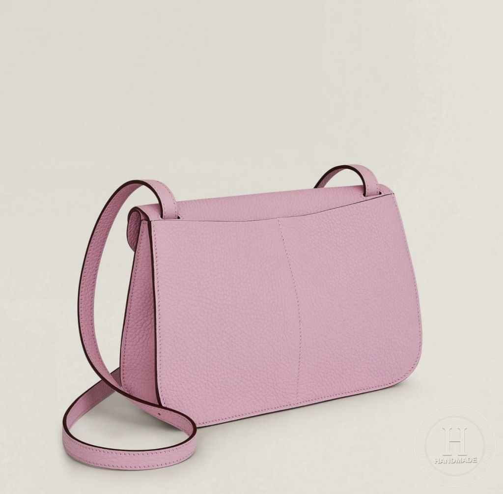 Hermès Halzan 25 bag Mauve Sylvestre Clemence Hermès Halzan 25 bag Mauve Sylvestre Clemence