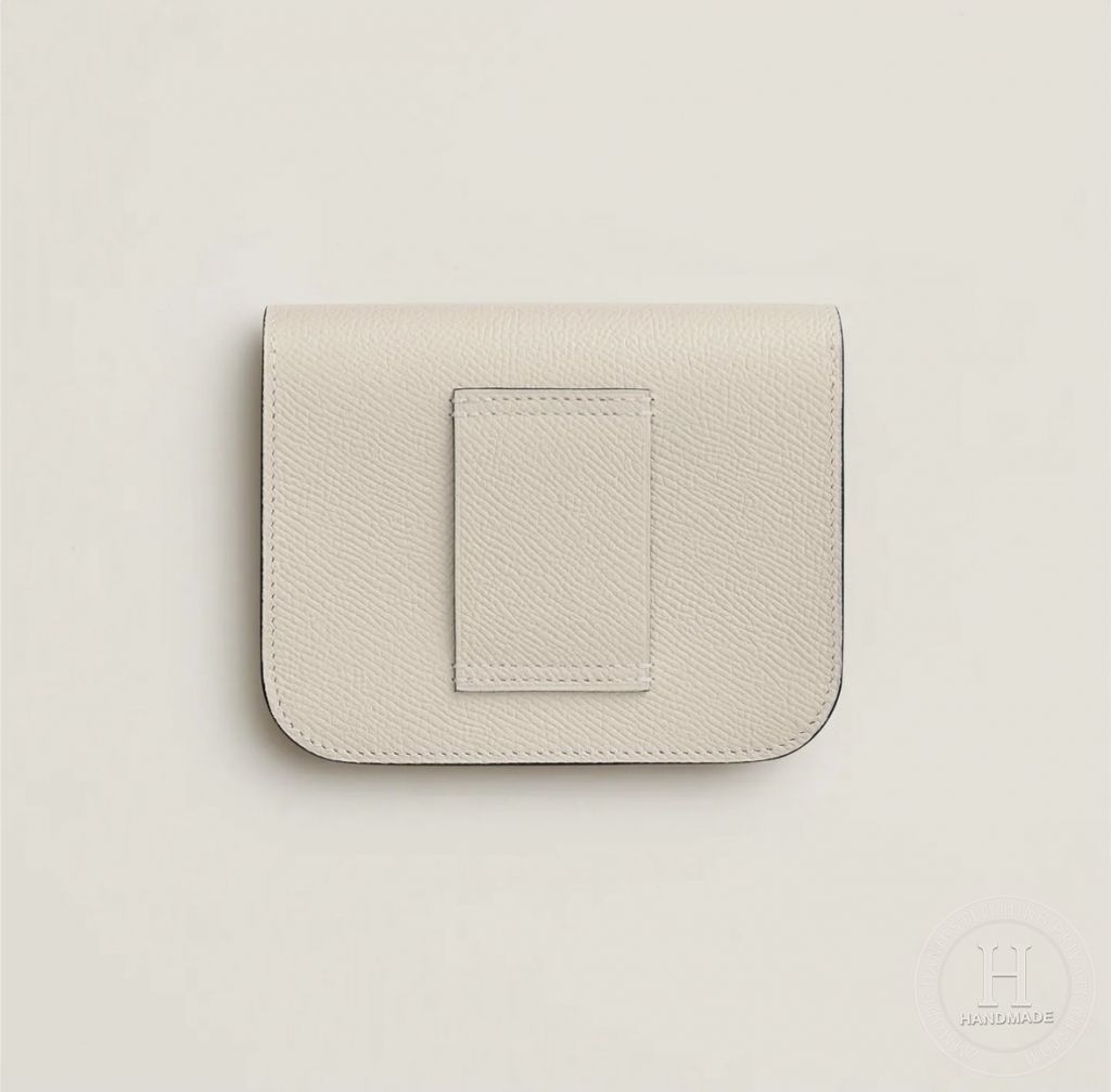 Hermès Constance Slim wallet Craie Epsom