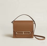 Hermes Roulis Mini 18cm Matte Alligator Crocodile-7127