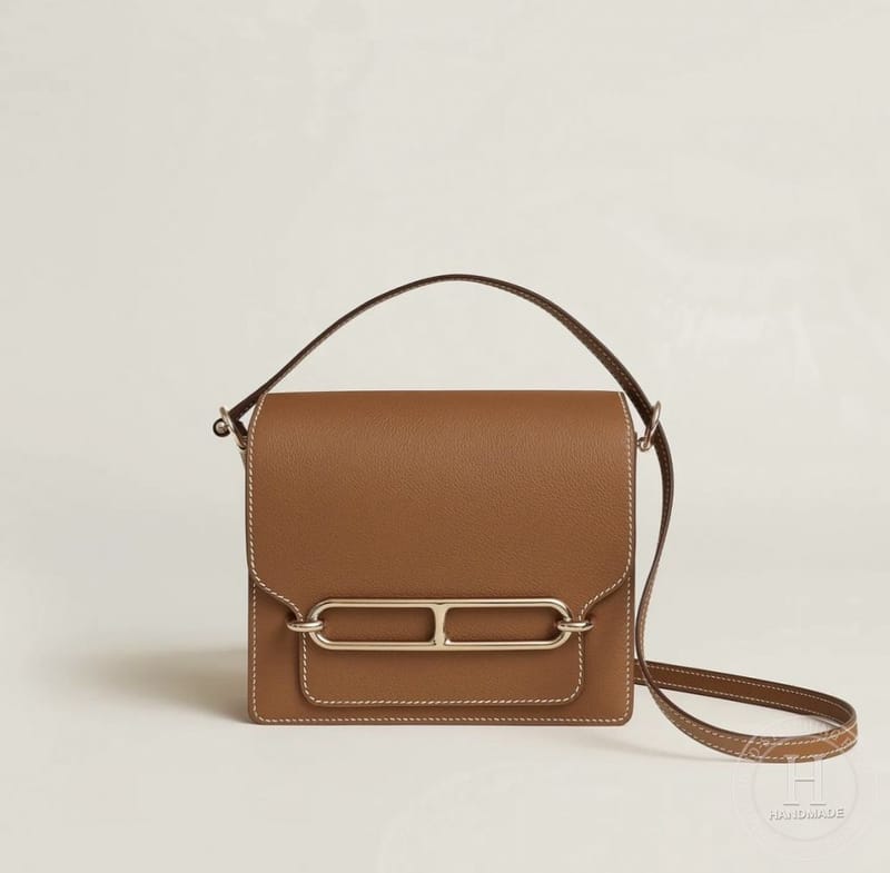 Hermes Roulis Mini 18cm Matte Alligator Crocodile-7127