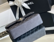 Caviar Quilted Small Double Flap Black-9937
