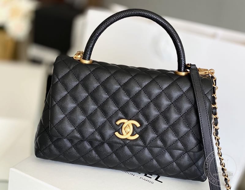 Cocohandle Onda 18 × 29 × 12 cm 黑色 金扣