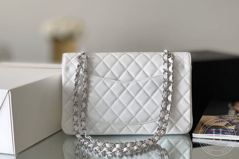 CLASSIC FLAP 25.5 × 15.5 × 6.5 cm HAAS LEATHER 翡翠绿-8035