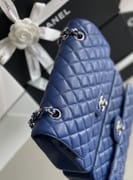 CLASSIC FLAP 25.5 × 15.5 × 6.5 cm HAAS LEATHER 电光蓝-6904