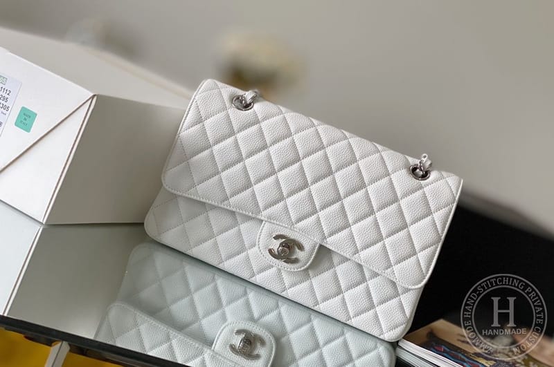 CLASSIC FLAP 25.5 × 15.5 × 6.5 cm HAAS LEATHER 翡翠绿-8035
