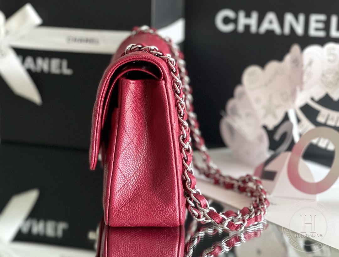 CLASSIC FLAP 25.5 × 15.5 × 6.5 cm RED