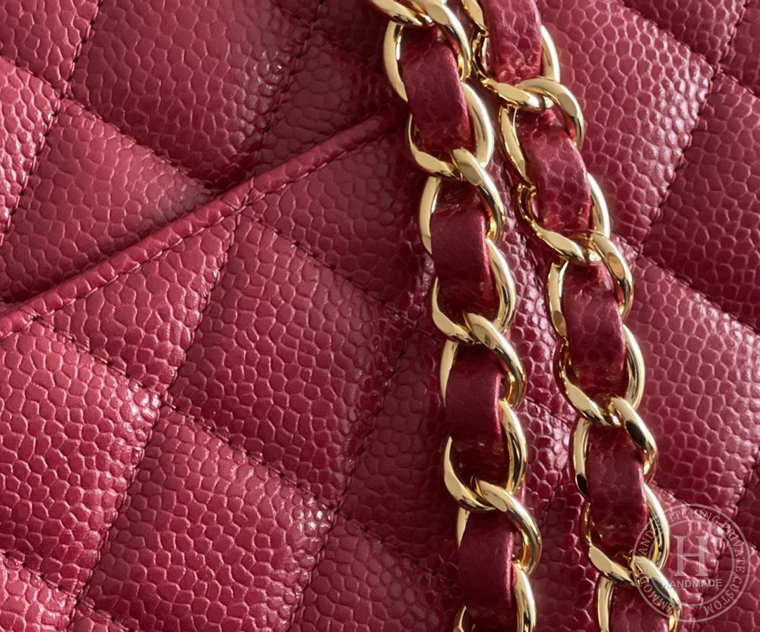 CLASSIC FLAP 25.5 × 15.5 × 6.5 cm HAAS LEATHER RED CLASSIC FLAP 25.5 × 15.5 × 6.5 cm HAAS LEATHER RED