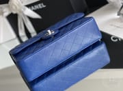 CLASSIC FLAP 25.5 × 15.5 × 6.5 cm HAAS LEATHER 电光蓝-6904