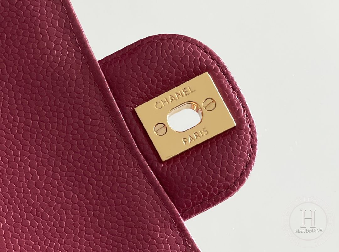 CLASSIC FLAP 25.5 × 15.5 × 6.5 cm HAAS LEATHER RED CLASSIC FLAP 25.5 × 15.5 × 6.5 cm HAAS LEATHER RED