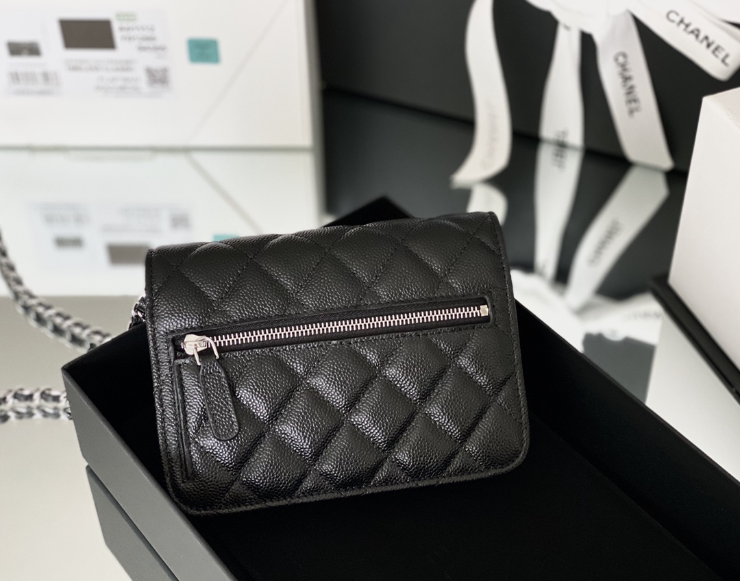 Chanel woc 12.3 × 19.2 × 3.5 cm 黑色 Chanel woc 12.3 × 19.2 × 3.5 cm 黑色