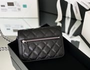 Chanel woc 12.3 × 19.2 × 3.5 cm 蓝色-6164