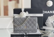 Chanel woc 12 × 19 × 4 cm 松石绿-2395