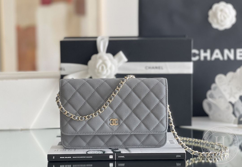 Chanel woc 12 × 19 × 4 cm 松石绿-2395