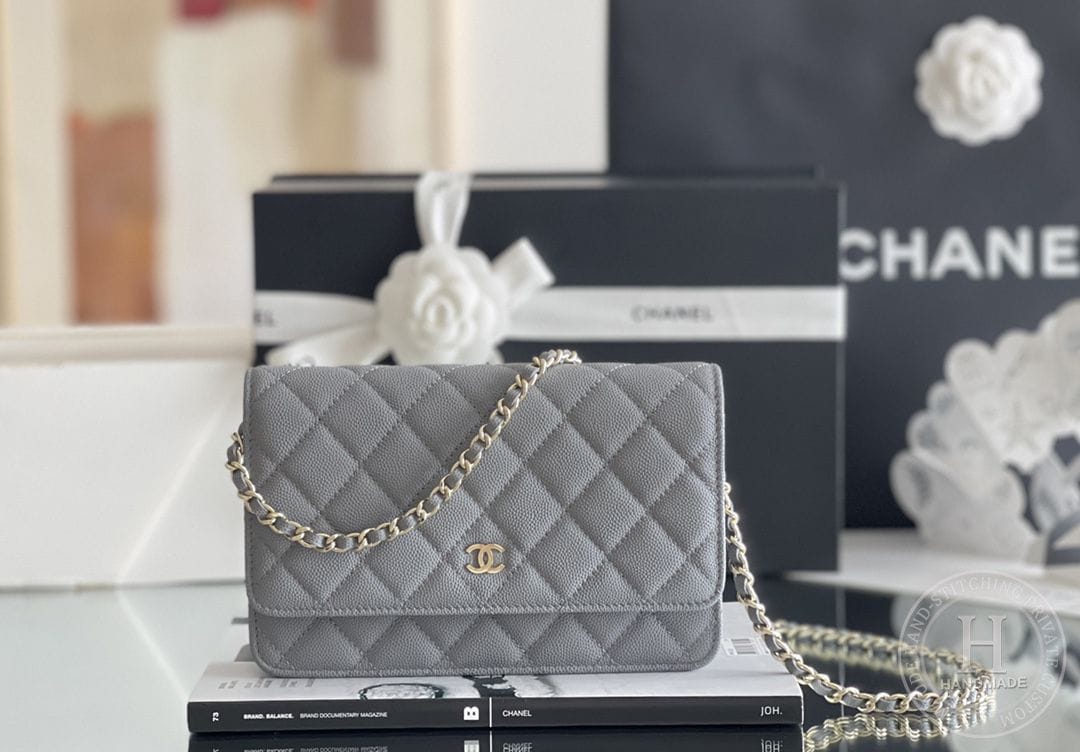 Chanel woc 12 × 19 × 4 cm 松石绿-2395