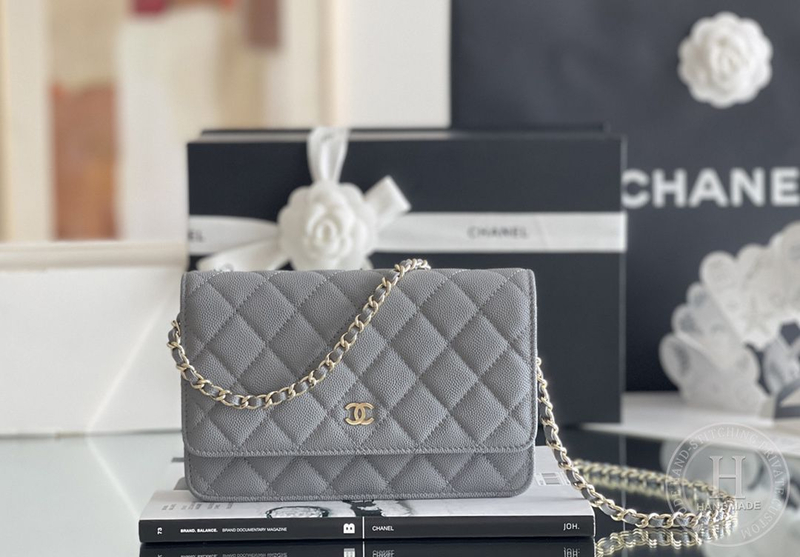 Chanel woc 12 × 19 × 4 cm 松石绿-2395