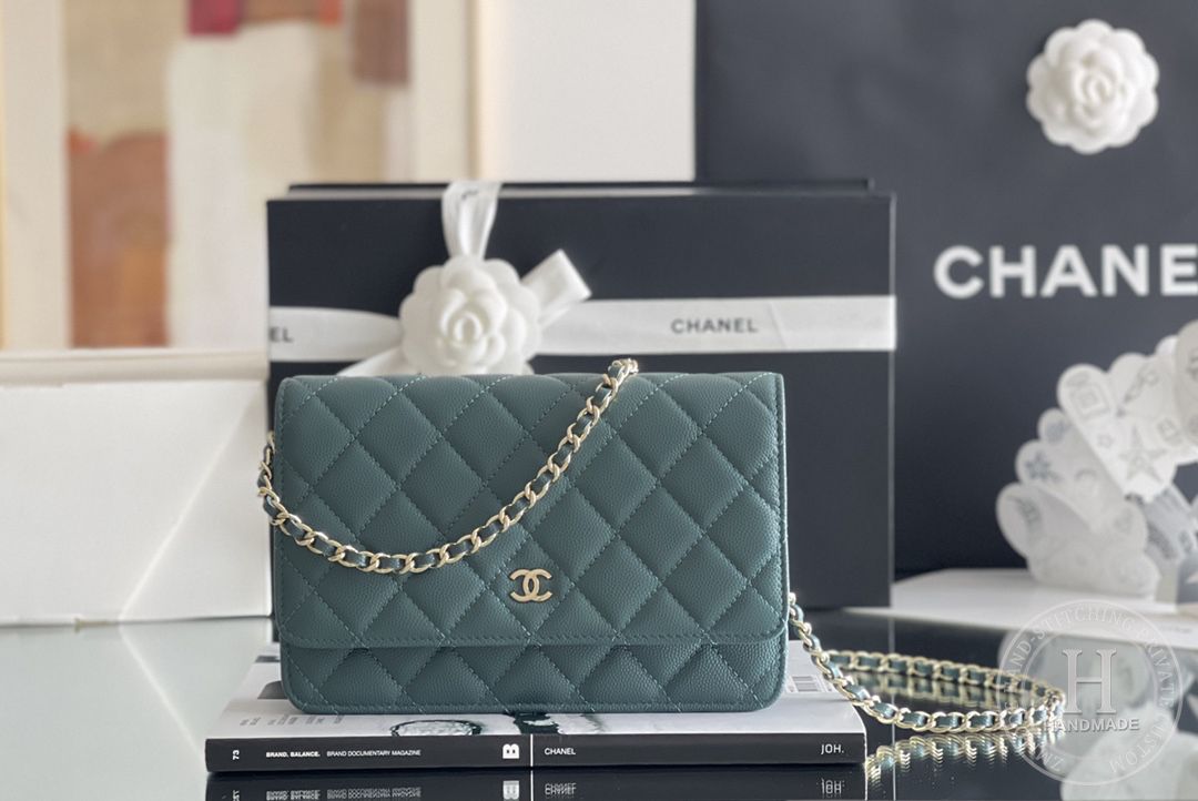 Chanel woc 12 × 19 × 4 cm 焦糖色-1912
