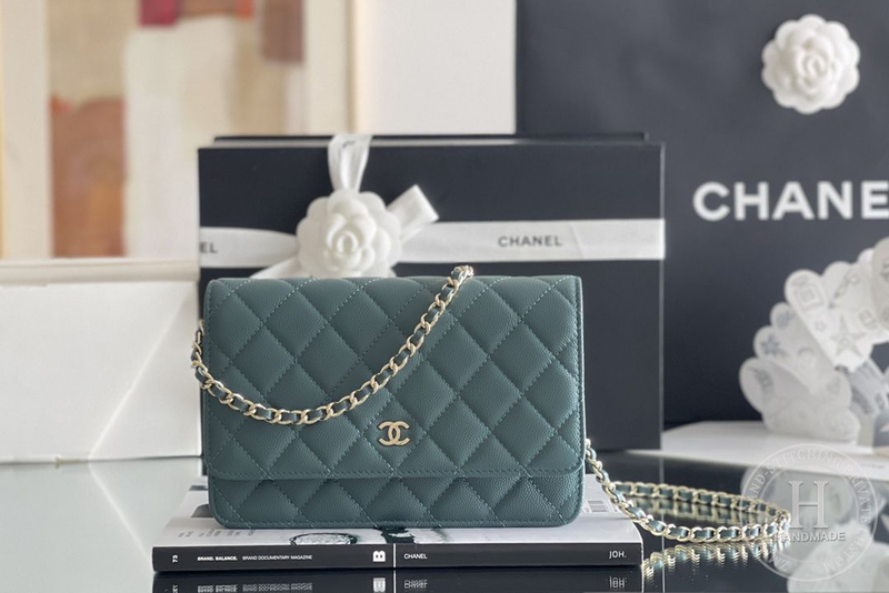 Chanel woc 12 × 19 × 4 cm 焦糖色-1912