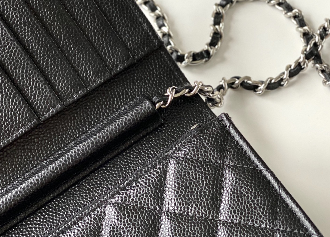 Chanel woc 12.3 × 19.2 × 3.5 cm 黑色 Chanel woc 12.3 × 19.2 × 3.5 cm 黑色