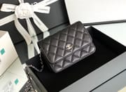 Chanel woc 12.3 × 19.2 × 3.5 cm 蓝色-6164