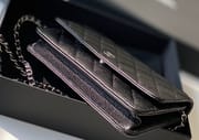 Chanel woc 12 × 19 × 4 cm 白色浅金扣-6837