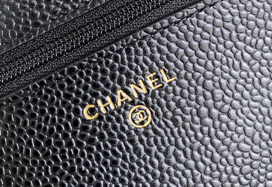 Chanel woc 12 × 19 × 4 cm WOC 黑色吸扣版 Chanel woc 12 × 19 × 4 cm WOC 黑色吸扣版