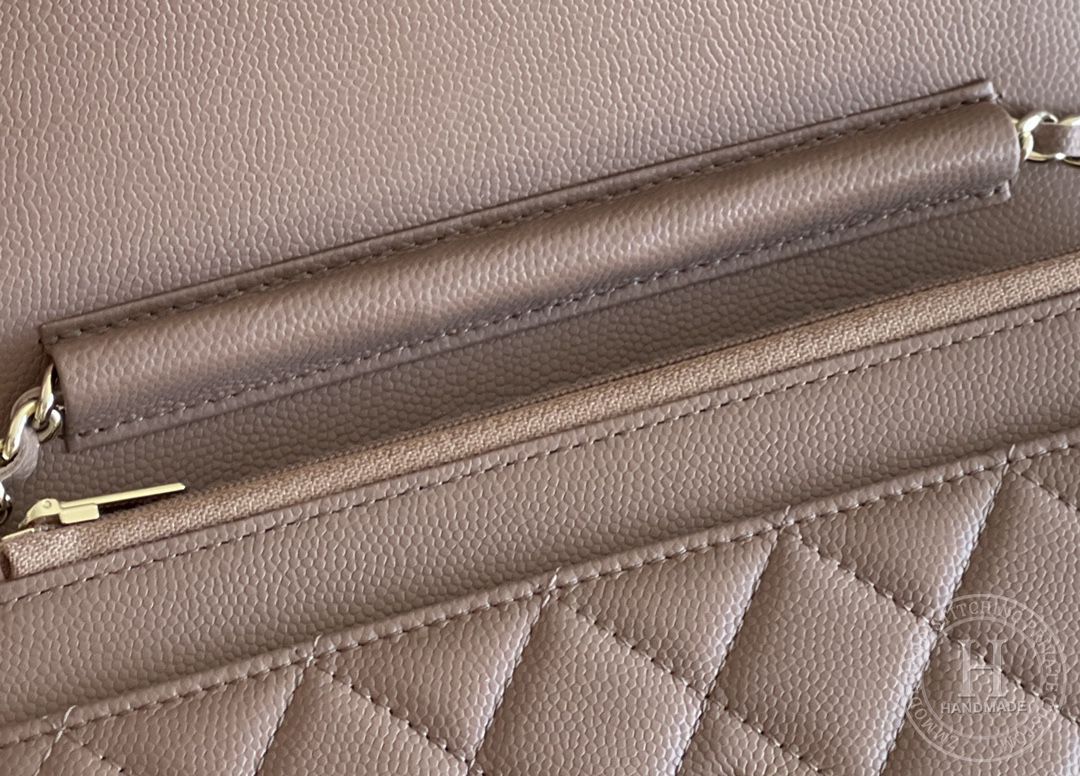 Chanel woc 12 × 19 × 4 cm 焦糖色