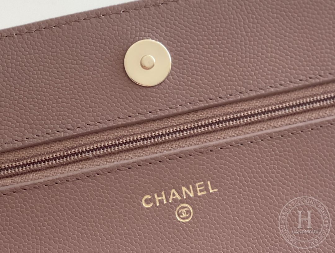 Chanel woc 12 × 19 × 4 cm 焦糖色