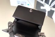 Chanel Leboy 20× 12×8cm V纹Black 磨砂金扣-1499